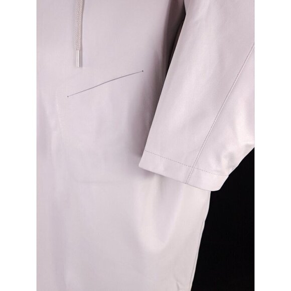 Givenchy Lambskin Leather Hoodie in Gray Size 50 US 40 M New $3985 - Picture 9 of 15